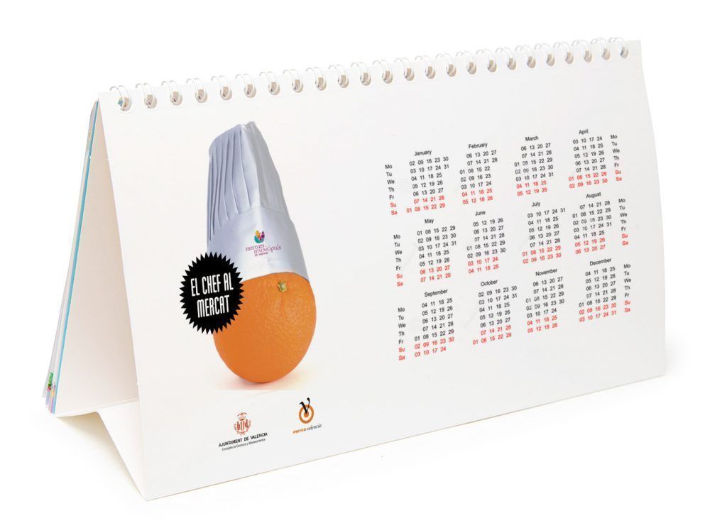 Calendarios personalizados en Valencia